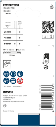 Bosch EXPERT 파워 체인지 플러스 파일럿 드릴 세트 8.5 x 105 mm.