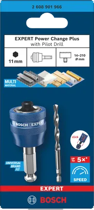 Bosch EXPERT Power Change Plus 파일럿 드릴 11mm.