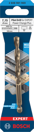 Bosch 파일럿 드릴 7.15mm 엑스퍼트 파워 체인지 플러스.