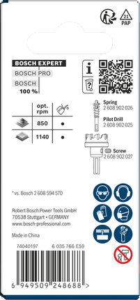 Bosch EXPERT 판금 14 x 5mm 홀쏘.