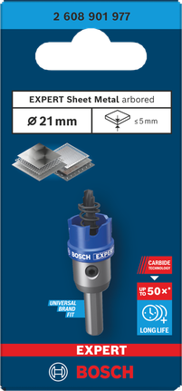Bosch 21mm EXPERT 판금 홀쏘.