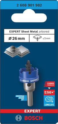 Bosch 26mm EXPERT 판금 홀쏘.