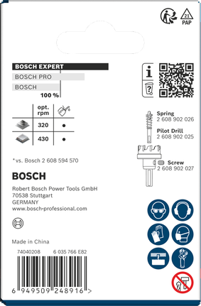 Bosch EXPERT 판금 홀쏘 37 x 5 mm.