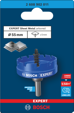 Bosch EXPERT 판금 55mm 홀쏘.