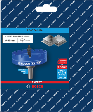 Bosch 90mm EXPERT 판금 아버 홀 톱.