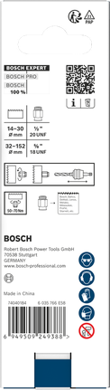 Bosch EXPERT 파워 체인지 플러스 어댑터 너트 세트.