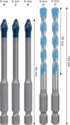 EXPERT HEX-9 Hard Ceramic 및 Multi Construction 세트
