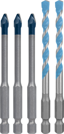 Bosch EXPERT HEX-9 경질 세라믹용 드릴 비트 세트.