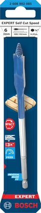 Bosch EXPERT 셀프컷 스피드 스페이드 드릴 비트 6x152 mm.