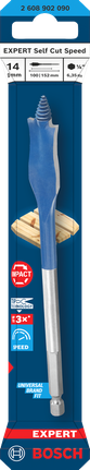 Bosch EXPERT 셀프컷 스피드 스페이드 드릴 비트 14mm.