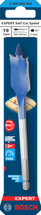 Bosch EXPERT 셀프컷 스피드 스페이드 드릴 비트 19 x 152 mm.