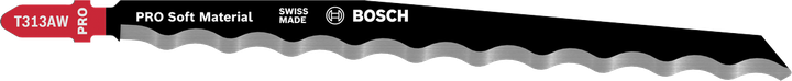 PRO Soft Material T313AW Bosch PRO 소프트 소재 T313AW 톱날, 톱니 모양 날.