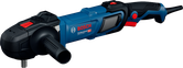 인체공학적 손잡이가 달린 Bosch GPO 14-180 S 회전식 광택기.