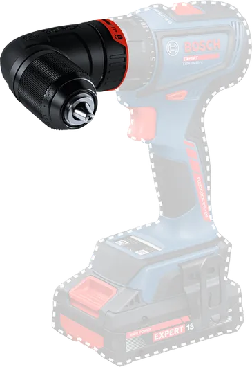 무선 드릴용 Bosch GFA 18-WM FlexiClick 어댑터.