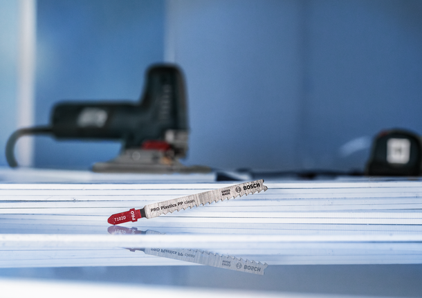 PRO Plastics PP clean T102D 직쏘날, 100mm, 5개 깔끔한 절단을 위한 Bosch T102D PRO 플라스틱 톱날.