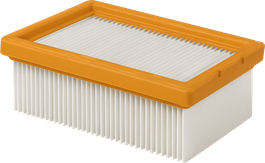 진공 청소기용 Bosch 플랫 폴드 HEPA 필터.