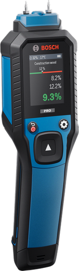Bosch GMP 2-15 디지털 디스플레이 소재 수분 측정기.