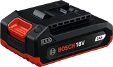 Bosch 18V 2Ah 무선 공구 배터리 팩.