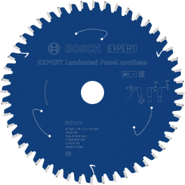 Bosch EXPERT 적층 패널용 무선 원형 톱날, T48.