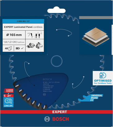 EXPERT Laminated Panel cordless