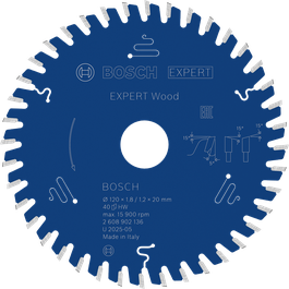 Bosch EXPERT 목재 원형 톱날 120mm T40.