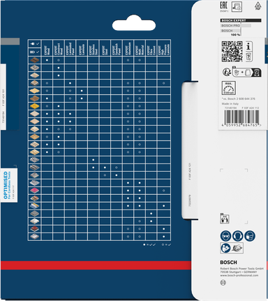 Bosch EXPERT Wood 무선 원형 톱 블레이드 165 x 1.5/1 x 20 mm T12.