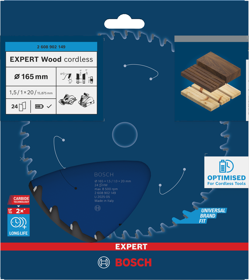 EXPERT Wood cordless
