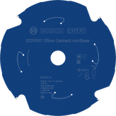 Bosch EXPERT 섬유 시멘트 무선 원형 톱날, 160mm, 4날.