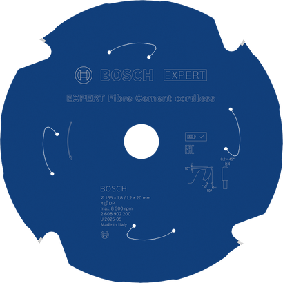 EXPERT Fibre Cement cordless