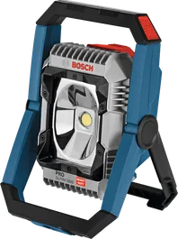 Bosch GLI18V-3000 무선 작업 현장 조명, 조절식 스탠드.