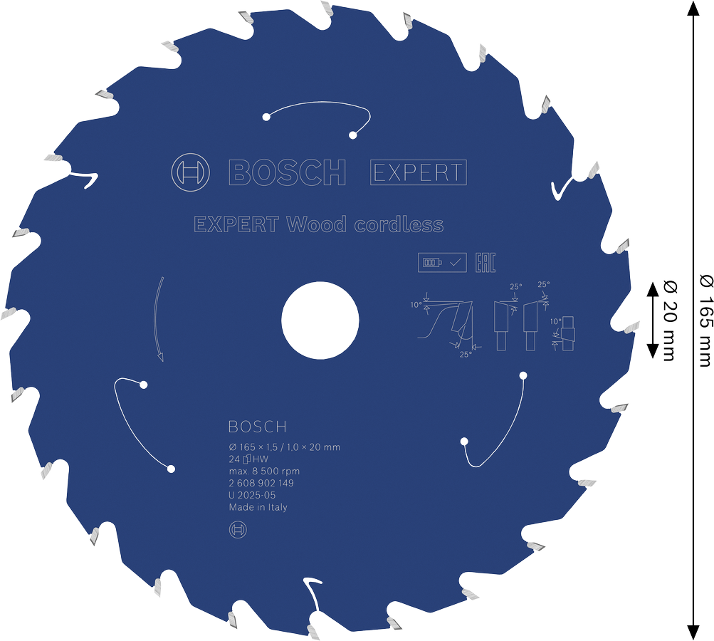 EXPERT Wood cordless