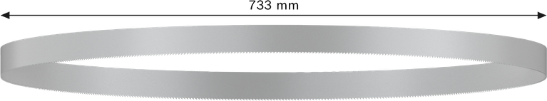 PRO CB2824 Band 톱날, 733mm, 2개 Bosch PRO CB2824 밴드톱 블레이드 733mm, 미세 24 TPI.