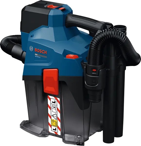 Bosch GAS18V-6LS 무선 집진기.