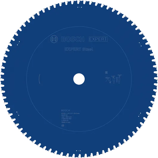 EXPERT Steel 원형 톱날 금속 절단용 Bosch EXPERT Steel 원형 톱날 T80.