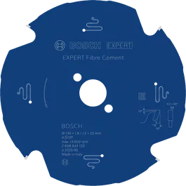 섬유 시멘트용 Bosch EXPERT 섬유 시멘트 원형 톱날.
