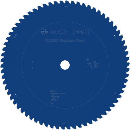 Bosch EXPERT 스테인리스 스틸 원형 톱날, 355mm.