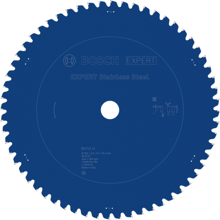 Bosch EXPERT 스테인리스 스틸 원형 톱날, 305mm.