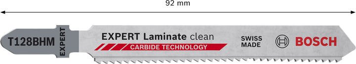 EXPERT Laminate clean T128BHM Bosch EXPERT 라미네이트 클린 T128BHM 카바이드 톱날.
