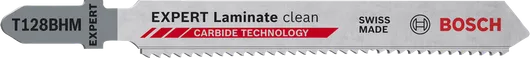 EXPERT Laminate clean T128BHM 직쏘날 Bosch EXPERT 라미네이트 클린 T128BHM 톱날 카바이드.