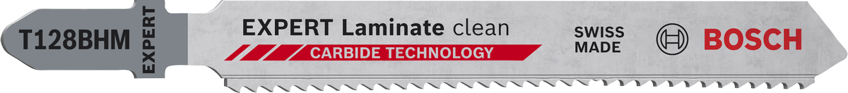 Bosch EXPERT 라미네이트 클린 T128BHM 톱날 카바이드.