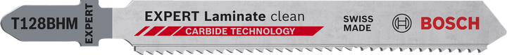 EXPERT Laminate clean T128BHM Bosch EXPERT 라미네이트 클린 T128BHM 톱날 카바이드.