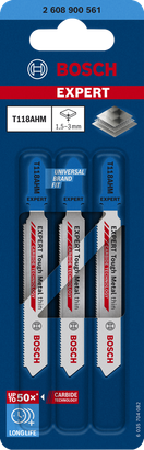 EXPERT Stainless Steel T118AHM 스테인리스 스틸용 Bosch EXPERT T118AHM 카바이드 톱날.