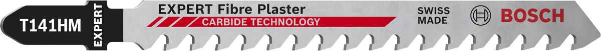 카바이드 이빨이 달린 Bosch EXPERT Fiber Plaster T141HM 톱날.