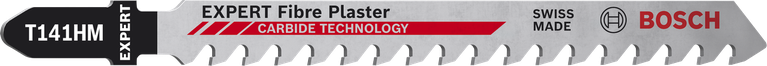 EXPERT 'Fiber Plaster' T 141 HM 직소날 3종 카바이드 이빨이 달린 Bosch EXPERT Fiber Plaster T141HM 톱날.