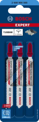 EXPERT Carbon Fibre clean T108BHM Bosch EXPERT 카본 파이버 클린 T108BHM 톱날 3개입.