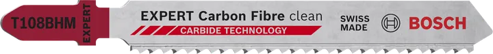 EXPERT Carbon Fibre clean T108BHM 카바이드 이빨이 달린 Bosch EXPERT 탄소 섬유 톱날.