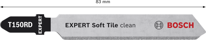 EXPERT Soft Tile clean T150RD Bosch EXPERT 소프트 타일 클린 T150RD 다이아몬드 퍼즐 톱날.