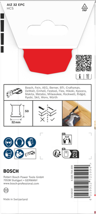 Bosch 목재 절단 블레이드 AIZ 32 EPC Starlock 32x50mm.