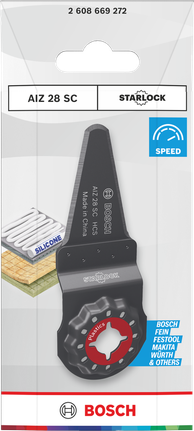 Bosch AIZ 28 SC 스타록 플라스틱 절단날.