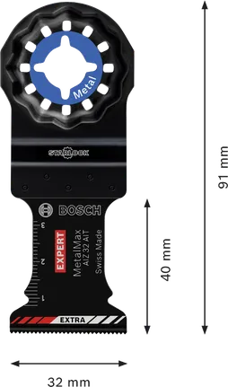Bosch EXPERT AIZ 32 AIT MetalMax 카바이드 플런지 블레이드.